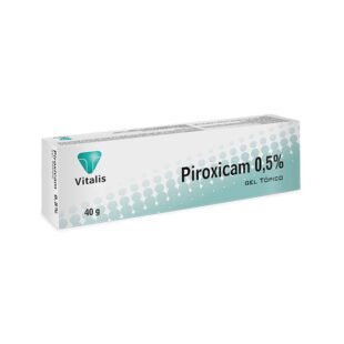 PIROXICAM 0,5% GEL TOPICO 40G