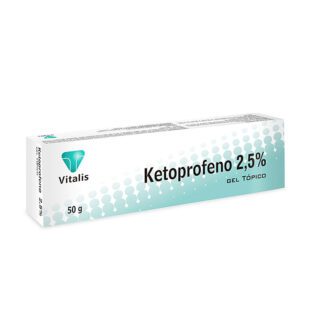 KETOPROFENO 2.5% GEL TOPICO 50 GR VITALI