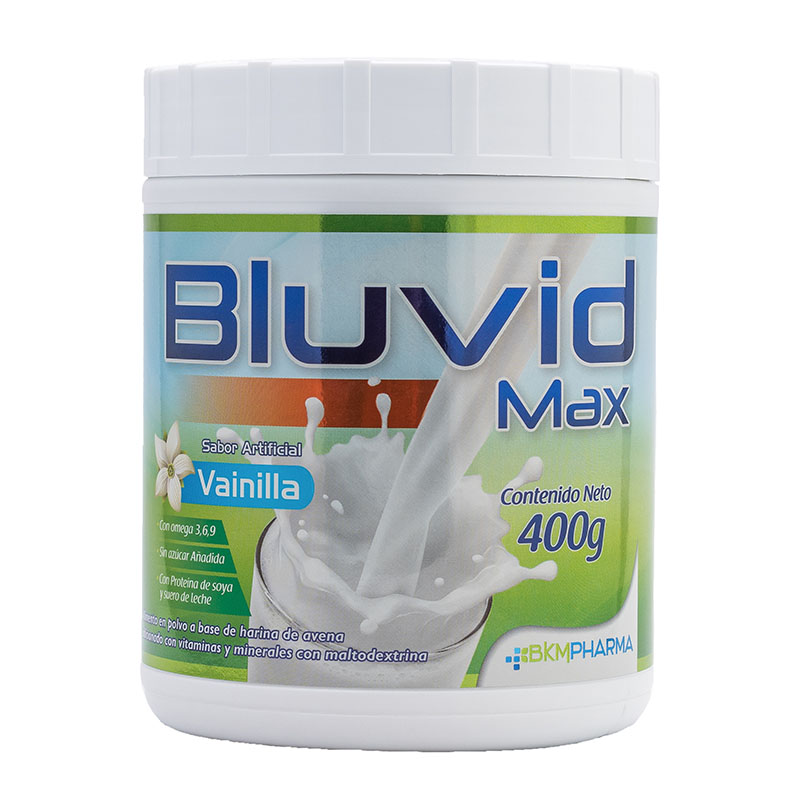 Alimento Bluvid Max Vainilla 400 Gr