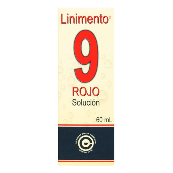 LINIMENTO 9 ROJO 60 ML