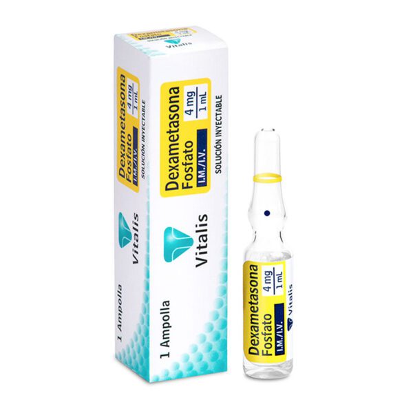 DEXAMETASONA AMP 4 MGS 1 ML VT