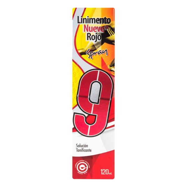 LINIMENTO 9 ROJO 120 ML SPRAY