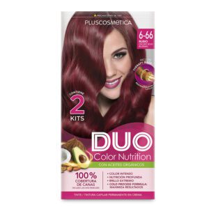 Duo Color Nutrition 6 - 66 Rubio Oscuro Rojo Rojo