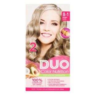 Duo Color Nutrition 8-1 Rubio Claro Cenizo