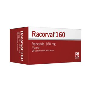 Racorval 160 Mg 28 Tabletas(M)37139
