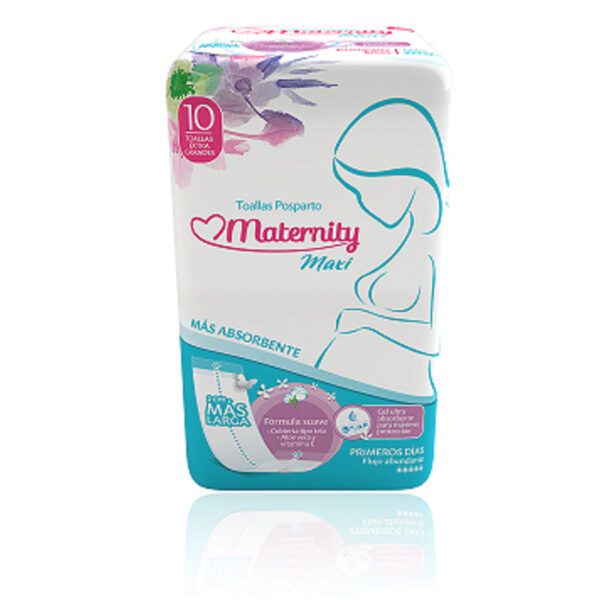 TOA/ MATERNITY POSPARTO MAXI 10 UNID