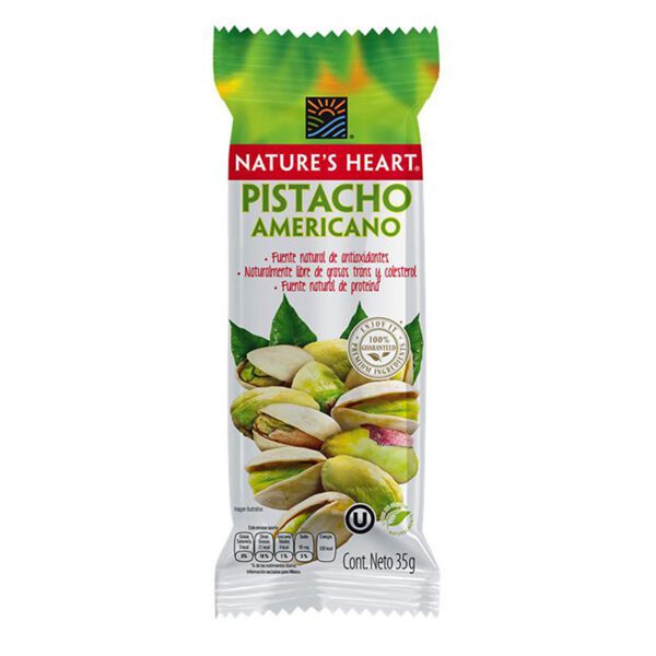 PISTACHO AMERICANO NATURE 35 GR HEART