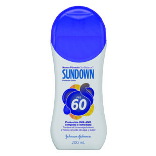 Bloqueador Sundown Fps 60 Adulto 200 Ml