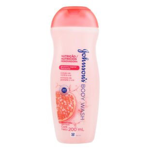 Bodywash Johnsons Nutrición Fortalecedora Granada 200 Ml