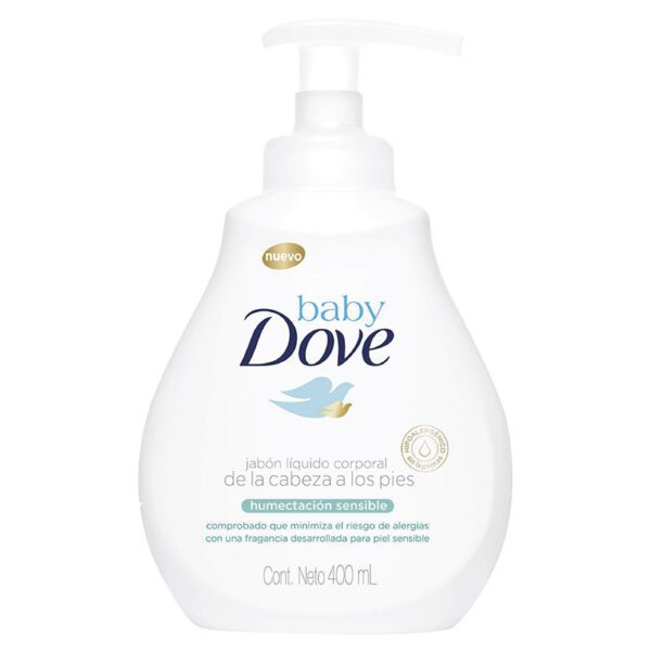 JABON DOVE 400 ML LIQUIDO HUMEC.SENSIBLE