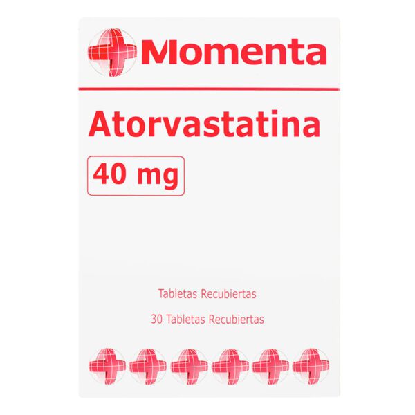 ATORVASTATINA 40 MG 30 TAB MOMENTA
