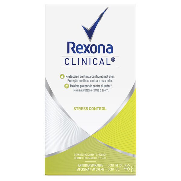 DTE REXONA BARRA 48 GR CLIN.STRESS CONTR