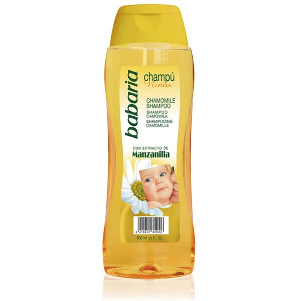 CHA.BABARIA 600 ML NIÑOS MANZANILLA