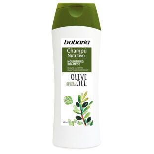 Champú Babaria Nutritivo Aceite De Oliva 400 Ml