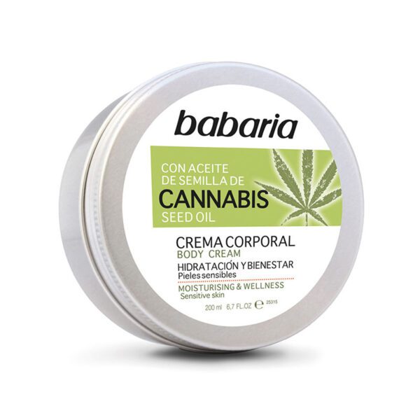 CREMA BABARIA 200 ML CANNABIS SEED OIL