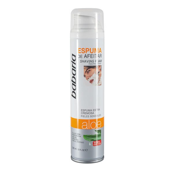 ESPUMA AFEITAR BABARIA 300 ML ALOE