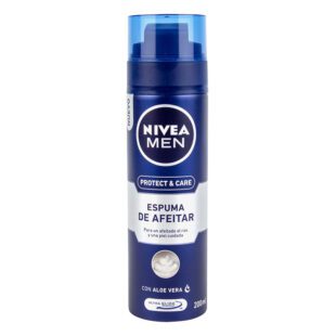 Espuma Afeitar Nivea Men Protectora Áloe 200 Ml