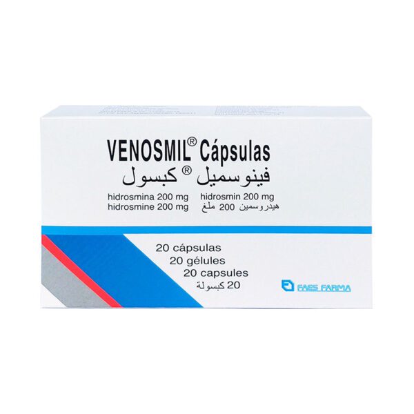 VENOSMIL 200 MG 20 CAPSULAS