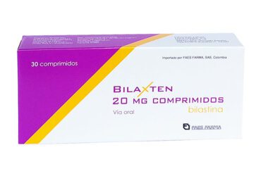 BILAXTEN 20 MG 30 TAB