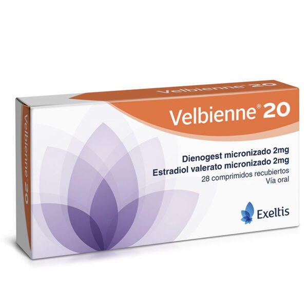 Velbienne 20 2 Mg 28 Comprimidos