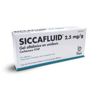 Siccafluid Monodosis 2.5 Mg 30 Unidades
