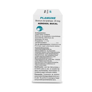 Plamune 20 Mg Aerosol Bucal 200 Dosis