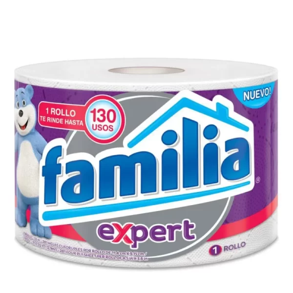 PAPEL HIGIENICO FAMILIA EXPERT 48 ROLLOS