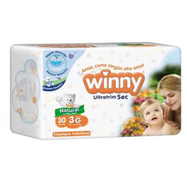 PAÑAL WINNY SEC ET3 30 + 10 TOA HUM