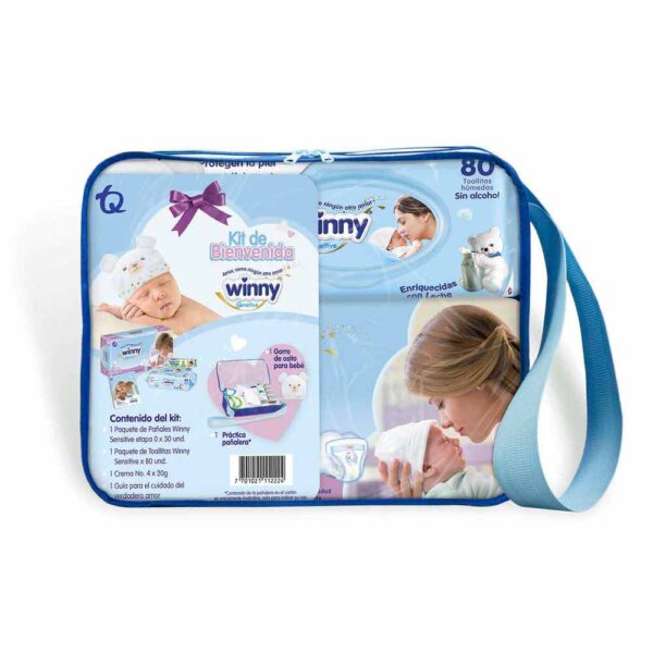 KIT WINNY GOLD RN CREMA NAT/MALETINX3