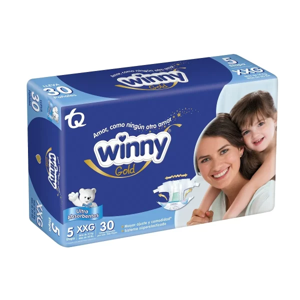 PAÑAL WINNY ULT GOLD ET5 30