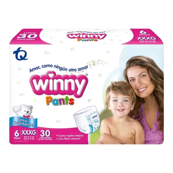 PAÑAL WINNY PANTS ET6 30